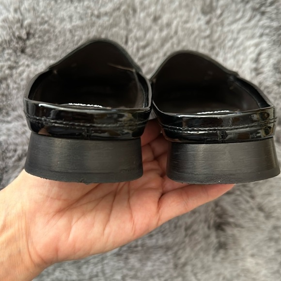 Stuart Weitzman patent Black mules size 7.5